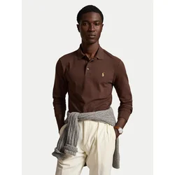 Polo Ralph Lauren Polo majica 710955081502 Svetlo rjava Slim Fit