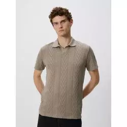 Reserved - Comfort fit Polo majica od strukturirane tkanine