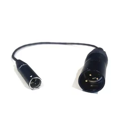 Infinitek Mini XLR (M-samec)/XLR (M-samec) avdio kabel 0,7 m