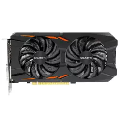 Gigabyte, GIGABYTE GV-N105TWF2OC-4GD GTX 1050 Ti Windforce OC 4G PCIe,