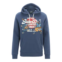 Superdry & Co Majica Tokyo opal/med/rdeča/bela