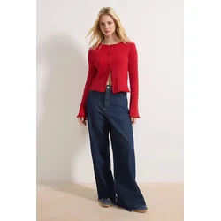 Trendyol Milla ženska bluza Twoaw26Bz00046, crvena-crvena