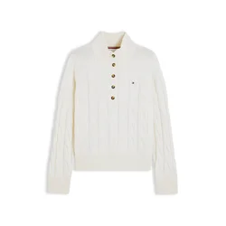 TOMMY HILFIGER Pulover kremna