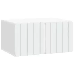 TV ormar za zid 59,5 x 41 x 30 cm Bijela Konstruirano drvo