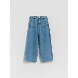 Reserved - Super wide leg farmerke