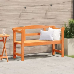Vanjska klupa Smeđa 119 x 44 x 76 cm Čvrsto borovo drvo