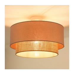 Duolla - Plafonski luster BOHO 1xE27/15W/230V pr. 45 cm bež/braon