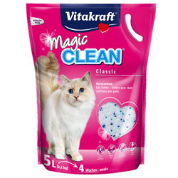 Vitakraft Magic Clean silikatni pesek - Varčno pakiranje: 3 x 5 l