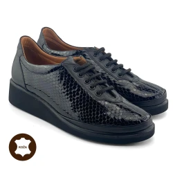 Mona Shoes Ženske cipele, Kožne, Crne