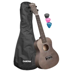 Koncertni ukulele Linden Black Cascha