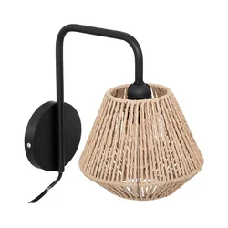 Atmosphera - Zidna lampa JILY 1xE27/40W/230V juta
