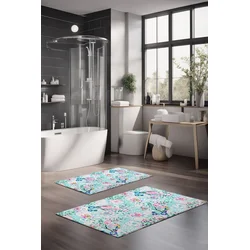 Lessentiel Maison Set prostirki za kupatilo CT-5255, 2 Komada, Šarena