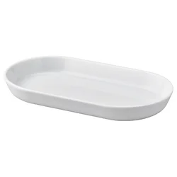 IKEA 365+ Tanjir za posluživanje, bela, 20x11 cm