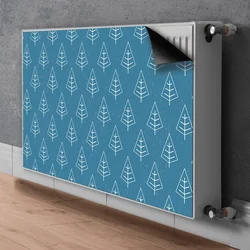 tulup.si Pokrov radiatorja Modri gozd 90x60 cm