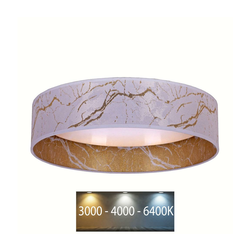 Brilagi - LED plafonjera VELVET LED/12W/230V, prečnik 30 cm, 3000K/4000K/6400K