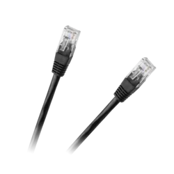 slomart LP Patchcord UTP kabel, 8c, 0,5m, črn