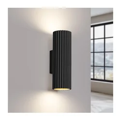 Brilagi - LED zidno svetlo CRESTO 2xGU10/10W/230V 20 cm crna