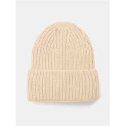 Sinsay - Rebrasta beanie kapa - krem