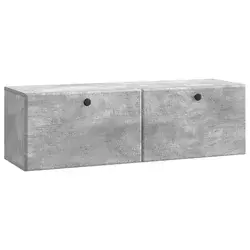 TV ormar za zid 98 x 31 x 30 cm Betonska siva Konstruirano drvo