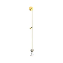 MAXLIGHT W0449 - LED Zidna lampa BINGO LED/8W/230V CRI 92 zlatna/bež