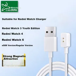 Chensong Kabl za punjenje pametnog sata za Redmi Watch 6/5/watch4/3/2, Bela