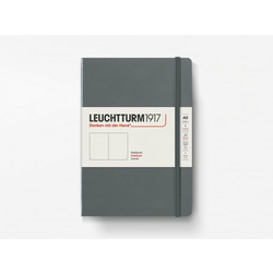 Leuchtturm 1917 Medium A5 Hardcover Notebook RULED - Anthracite