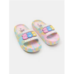 Sinsay - Tie-dye papuče sa 3D aplikacijom Care Bears - šareno