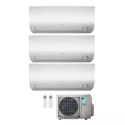 DAIKIN multi-split klimatska naprava - enkrat notranja enota FTXM20N in dvakrat notranja enota FTXM25N + zunanja enota 3MXM40N