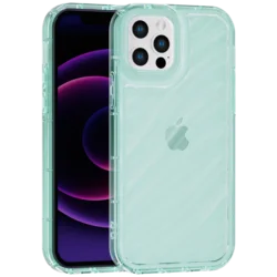 Aurora Wave maska za iPhone 12 Pro Max - zelena
