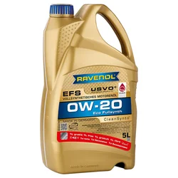 Ravenol Motorno ulje EFS 0W-20, 4 l + Poklon, 1 l