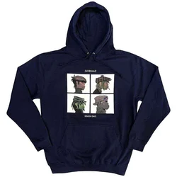 Gorillaz Demon Days Navy Blue XL Kapuco