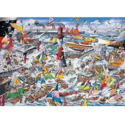 GIBSONS Puzzle I love ships 1000 kosov