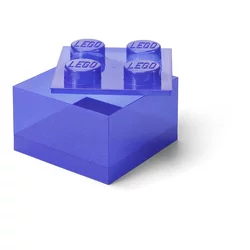 Lego kutija za odlaganje sa poklopcem (4): Svetlucava ljubičasta ( 40090800 )