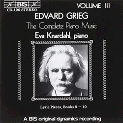 GRIEG:COMPLETE piano MUSIC VOL.3