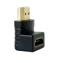 Xwave Adapter HDMI 270 Degree Right Angle , muško-ženski,gold plated