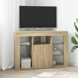 Kotni LED TV ormar Sonoma hrast 100x40x68cm Konstruirano drvo