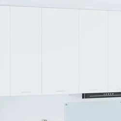 vidaXL Viseča omarica Riga Bela 50 x 31 x 100 cm Konstruiran les