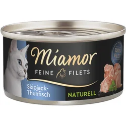 MIAMOR Vlažna hrana za mačke, Prirodni fileti tuna Feine Filets, 80g