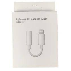 CCA-LM3.5F-01-BT Gembird headphone adapter 8-PIN to 3.5mm with retail box FO