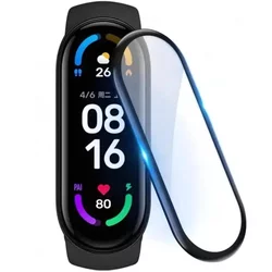 3D Ojačano Staklo za Mi Band 8 / M8 - Crna KP36245