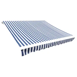 Platno za tendu plavo-bijelo 4 x 3 m (okvir nije uključen)