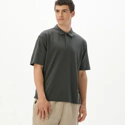 Cropp - Polo majica - temno siva