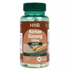 Korejski ginseng 1500 mg – 90 kapsul | Tradicionalna rastlinska formula