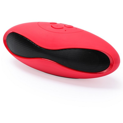 Bluetooth zvučnik FM USB - Crvena