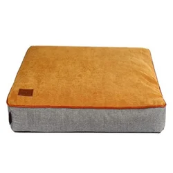 PetJungle Soft jastuk za pse Žuti L 110x80x10 cm