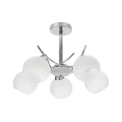 Luster na šipci AMOS 5xE27/40W/230V sjajni hrom