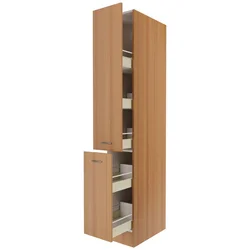FlexWell Izvlečna omara Nano, Barva Bukve