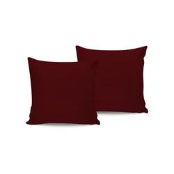 De Maroon Maroon Saten Jastučići (Set od 2 komada)