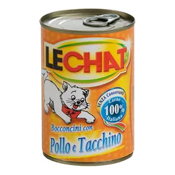Monge LeChat konzerva za mačke - Chicken&Turkey 400g