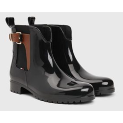 TOMMY HILFIGER Ženske gumene čizme, Crne
